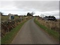 Country road near Duncrievie in PH2 9PD
