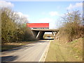Hobb Cross Road as it passes under the M11 in CM17 0NN