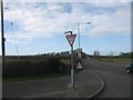 The junction of the B5110 from Marian Glas with the A5025 Amlwch road in LL73 8PF