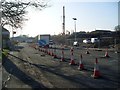 Roadworks on Cambuslang Road in G73 3EY