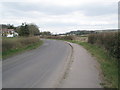 Looking northwest up Finchdean Road in PO9 6BX