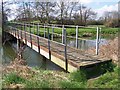 Footbridge over River Beult in ME15 0SG