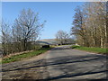 Road leaving Traquair in EH44 6PT