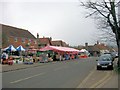 Wendover High Street on Market Day in HP22 6EA