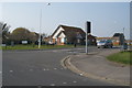 Junction of Radipole Lane and Chickerell Road, Weymouth in DT4 9LT