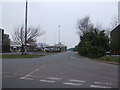Bellwin Drive onto Flixborough industrial estate in DN15 8RW