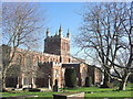 Crediton : The Collegiate Church of the Holy Cross in EX17 1DX