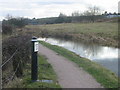Mile Post, Caldon Canal in ST1 6JT