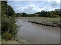The Tresillian River, tributary of the Truro River Cornwall in TR2 4BA