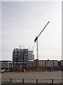 New flats under construction, Ipswich waterfront in IP3 0QU