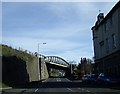 Inverkeithing railway bridge in KY11 1LN