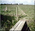 Footbridge and footpath to Marden in TN12 9LS