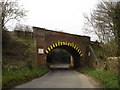 Railway bridge over Sandy Lane in IP12 4RR