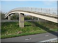 Footbridge over the Elland bypass in HX5 9QH