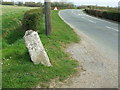 Old Milepost in Hadleigh South Ward