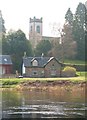 River, cottage and church in PH15 2HQ