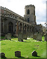St Peter's Church - the north side in Upwell and Outwell