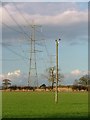Pylons Near Bank Top Farm in DL6 3TQ