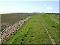 Sea wall near Magor Pill in Magor with Undy Community