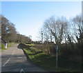 The Llansadwrn road from the A5025 in LL59 5SD