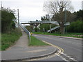 Footbridge over Green Street Green Road in DA2 7JE