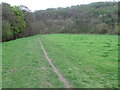 Footpath towards St Mary's Wood in Calver