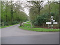 Private road and footpath to Bignor Park in RH20 1HG