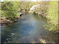 River Lugg, downstream view in HR1 3JU