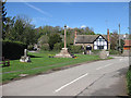 War memorial on the village green, Bodenham in HR1 3JW