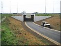 M1 Motorway: Punchbowl Lane bridge in HP2 7HT