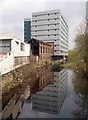 Old and new alongside the River Don in S4 7UU