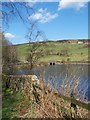 Bridge over inlet stream, Ponden reservoir in BD22 0FF