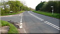 Road junction off A442 Droitwich - Kidderminster road. in WR9 0PP
