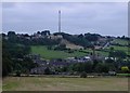 Shepley - view towards Emley Moor in HD8 8EL