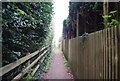 Footpath, Clenches Farm Lane in TN13 1PR