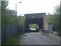 Colliery railway bridge under M6 at the Sneyd in WV11 2DX