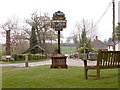 The village sign at Little Yeldham in Little Yeldham