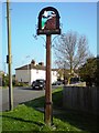 Old Felixstowe Village Sign in IP11 9QF