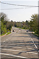 Staggered Crossroads on A31 at Four Marks in Four Marks