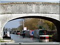 Narrowboats at Barbridge junction in CW5 6BG