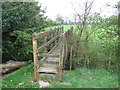 Footbridge to New Barn Farm in TN12 0EG