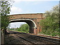 Hawkenbury Road Bridge over the railway in TN12 0DT