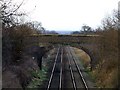 Bridge over the railway in CW5 8BT