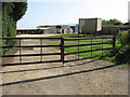 Bexwell Hall Farm, says the sign on the gate in PE38 9LZ