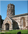 St Mary's church - tower and porch in PE38 9LZ