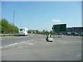 South Somerset : The A303 at Southfield's Roundabout in TA19 9FF