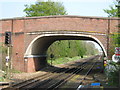 Station Road bridge over the railway in TN12 0FS