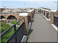 Footbridge over The A289 Pier Road in ME4 4FY