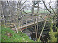 Footbridge near Redlead Mill in NE47 0LQ