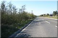 The road leading from the cement works back towards Dunbar in Broxburn (East Lothian)